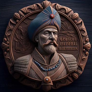 3D model Europa Universalis 4 Cossacks game (STL)